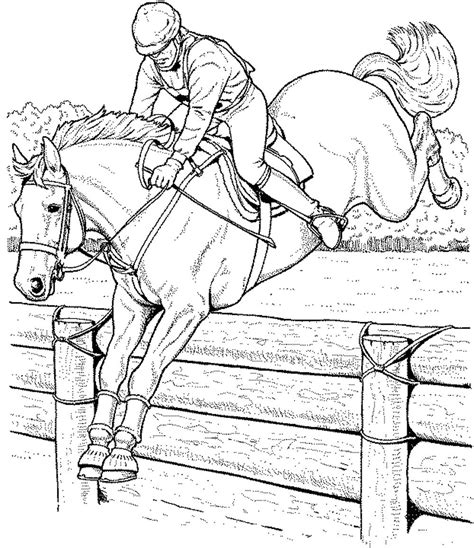 race horse coloring page coloring home