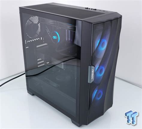 antec df flux mid tower chassis review