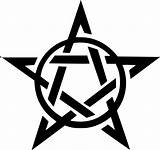 Pentagram Stencil Clipart Star Svg Pentacle Hell Logo Tattoo Sign Pentagramm Peep Icon Antichrist ада звезда пнг  Vector Onlinewebfonts sketch template