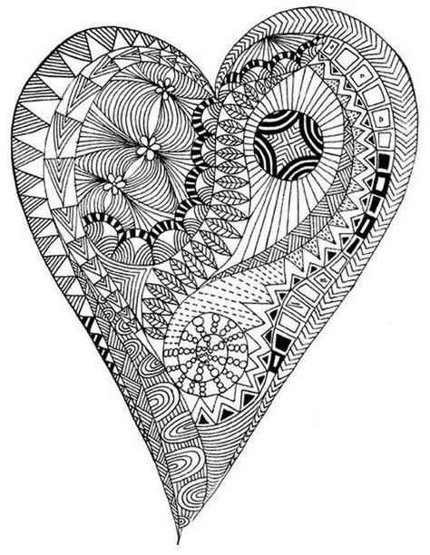 heart coloring pages printable  coloring sheets heart coloring