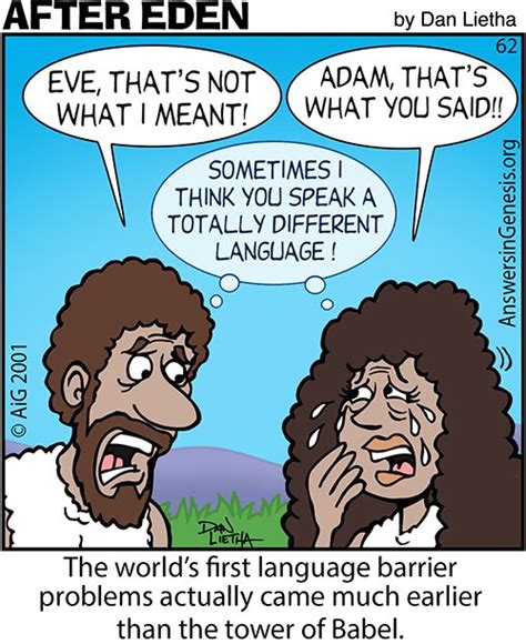 First Language Barrier Mar 5 2001 Answers In Genesis