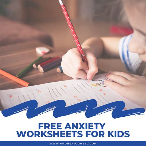 anxiety worksheets  kids     hyperlexia resources
