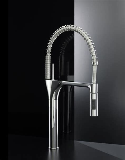 contemporary commercial kitchen faucet swing  fima
