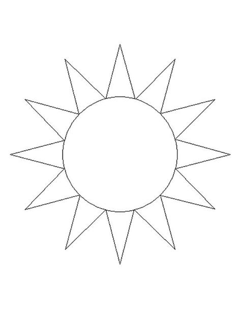 coloring page   sun coloring home