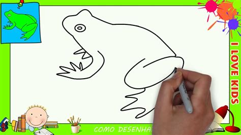como desenhar um sapo facil passo a passo para crianças e iniciantes 3 youtube