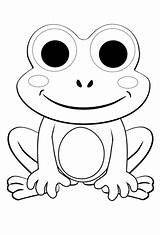 Cute Frog Baby Pages Coloring Color Printable sketch template