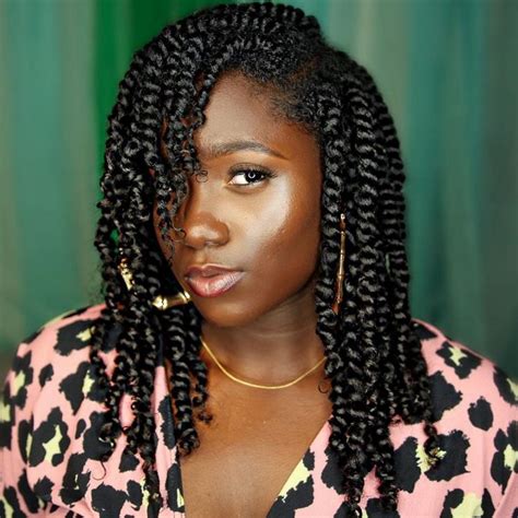 The 25 Hottest Twist Braid Styles Trending In 2021 Natural Hair
