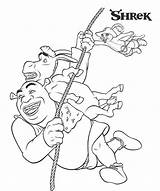 Shrek Coloring Pages Printable Kids Coloriage Print Bestcoloringpagesforkids Sheets Cartoon Coloriages Films Fun Dragon Popular sketch template