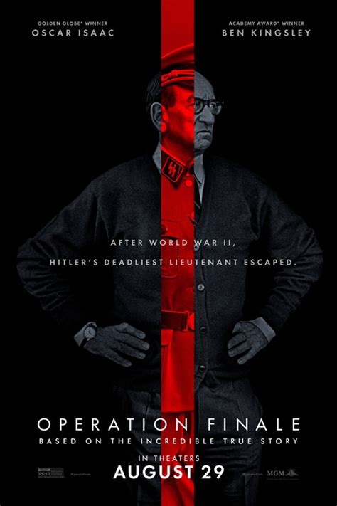 operation finale movie poster 2 of 4 imp awards