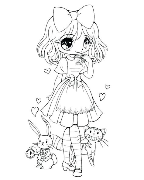 image result  cute chibi girl chibi coloring pages cute coloring