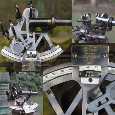 solid brass sextant vintage marine working german sextant ship instrument sextants