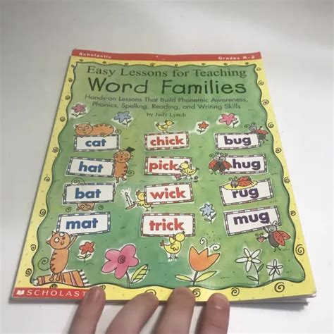easy lessons  teaching word families hands  lessons  build