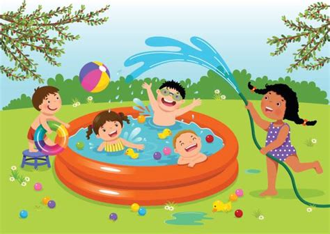 Top 60 Pool Party Clip Art Vector Graphics And Illustrations Istock