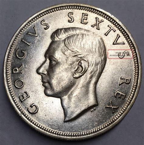 south africa   shillings silver founding  cape town crown coin