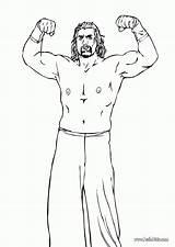 Coloring Wwe Pages Reigns Roman Miz Popular sketch template