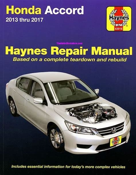 honda accord repair manual haynes