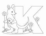 Coloring Letter Pages Alphabet Printable Kids sketch template