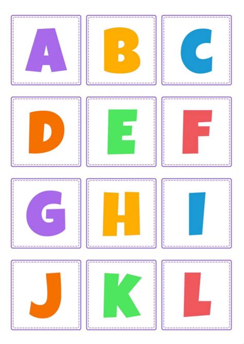 view 11 letras do alfabeto coloridas para imprimir e recortar