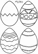 Easter Egg Printable Template Shapes Coloring Templates Shape Drawing Craft Preschool Foam Cut Print Worksheets Kids Outline Pattern Eggs Bunny sketch template