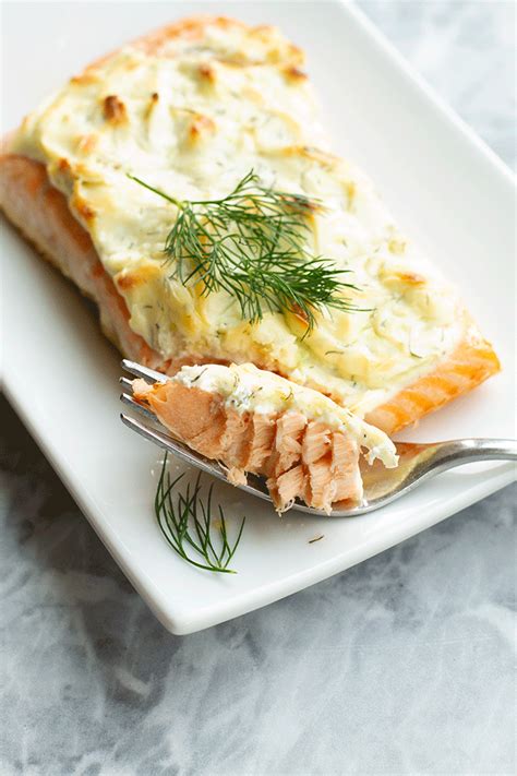 baked salmon  cream cheese  kitchen magpie  carb