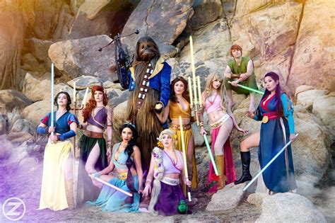 photos these jedi princesses are the ultimate cosplay squad goal