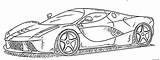 Ferrari Italienne Chevaux sketch template