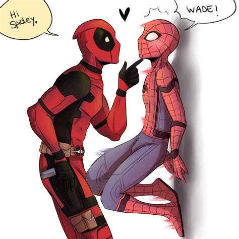 Spideypool Deadpool X Spiderman Deadpool And Spiderman Spideypool