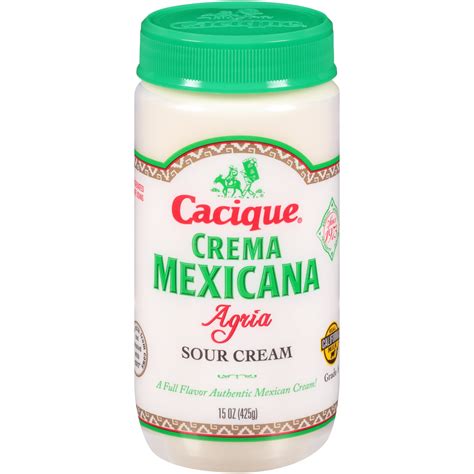 cacique crema mexicana agria sour cream  oz walmartcom