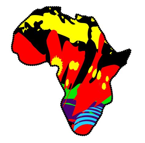 africa map logo clipart
