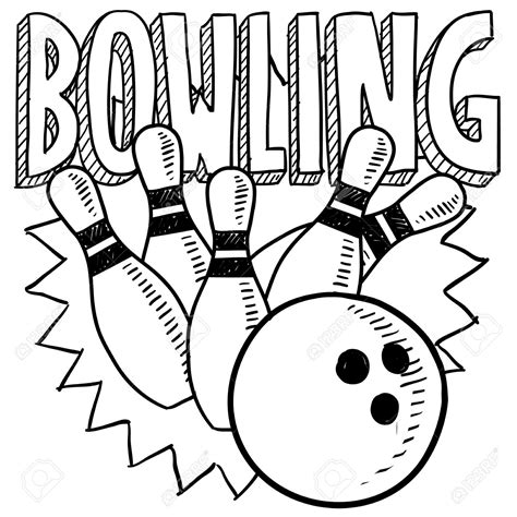 bowling ball drawing  getdrawings