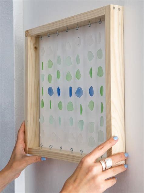 How To Make A Sea Glass Shadowbox How Tos Diy