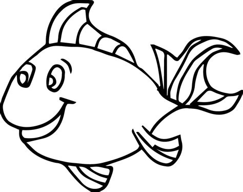 fish coloring pages  kids preschool  kindergarten fish