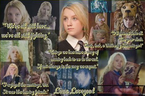 Luna Lovegood Quotes Quotesgram