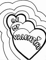 Coloring Pages Boyfriend Valentine Popular sketch template