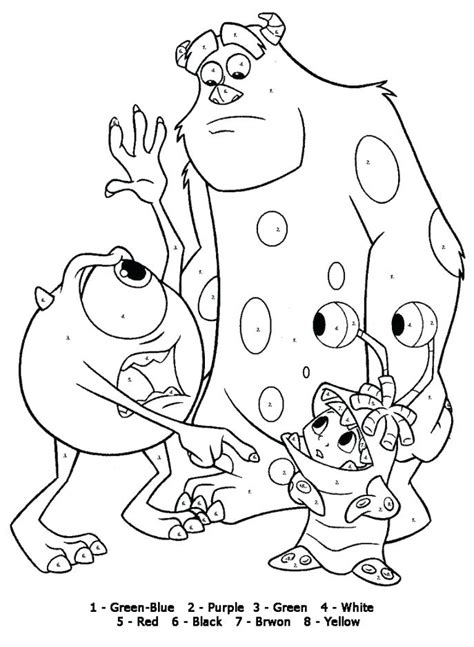 color  number halloween coloring pages  getcoloringscom