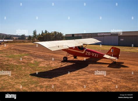 rhino park private airfield  pretoria south africa stock