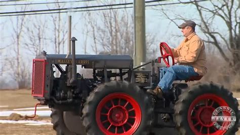 massey harris  wheel drive tractor classic tractor fever tv