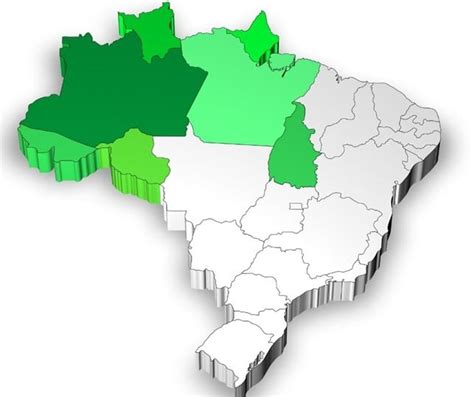 regiao norte  brasil estados caracteristicas fisicas  economia
