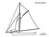Sailboat Exploringnature sketch template