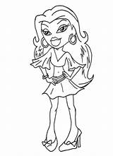 Coloring Bratz Pages Print Christmas Kidz Color Ar196 Online Books Printable Getcolorings Kids Disney Library Clipart Popular Coloringkids sketch template