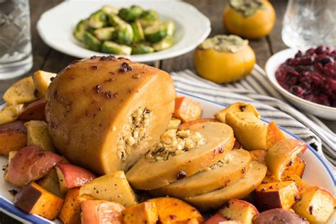 7 vegan thanksgiving roasts for your plant based holiday table