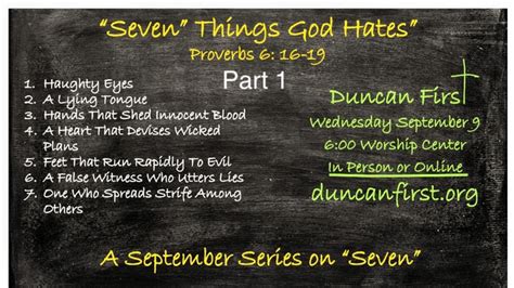 09 09 20 seven things god hates part 1