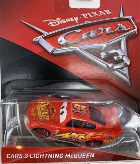 Mattel Disney Pixar Cars 3 Lightning Mcqueen Die Cast Vehicle Tv