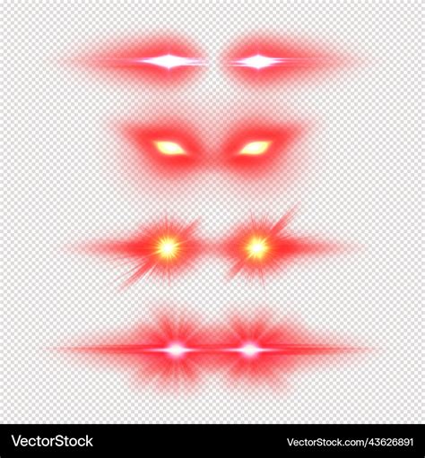 laser eyes royalty  vector image vectorstock