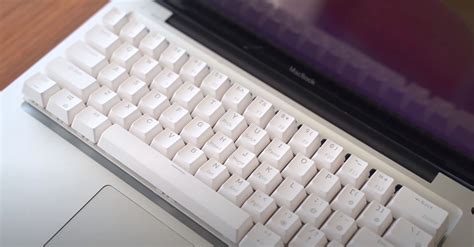 macbook pro  modded   mechanical keyboard  improve  typing experience