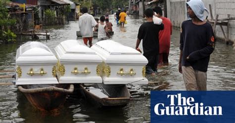 flooding and landslides in the philippines world news the guardian