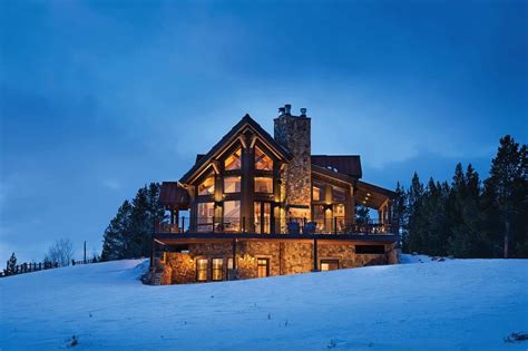 delightful timber frame mountain cabin perched   colorado hillside timber cabin timber
