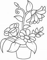 Onlinecursosgratuitos Flowerpot Kolorowanki Flor Pintar Gratuitos Doniczce Kwiaty Anagiovanna Março Acessar Birijus Wydrukuj Kolorowankę Viatico sketch template
