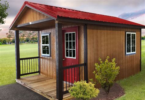 cabin shed dakota storage buildings