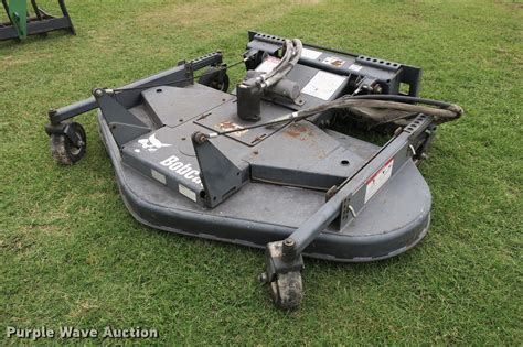 bobcat mower  mower deck  springdale ar item ek sold purple wave